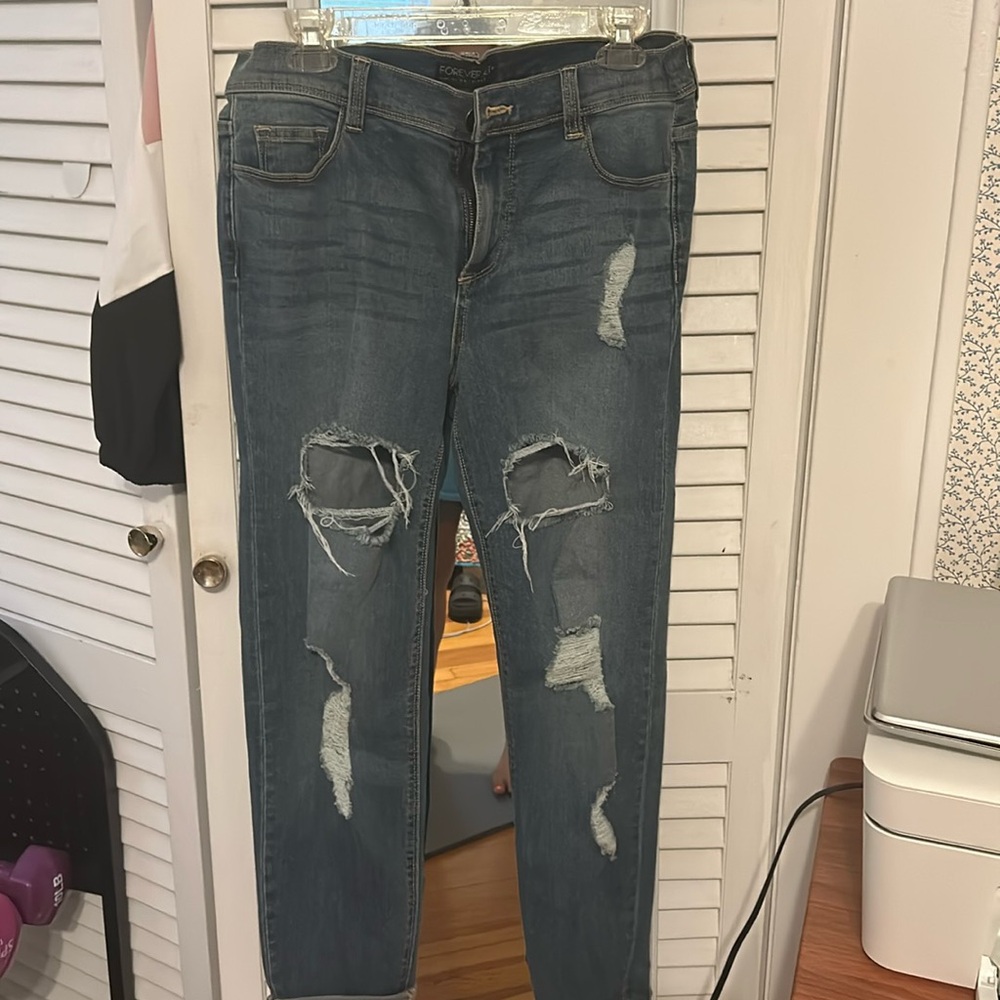 Forever 21 denim washed size 12